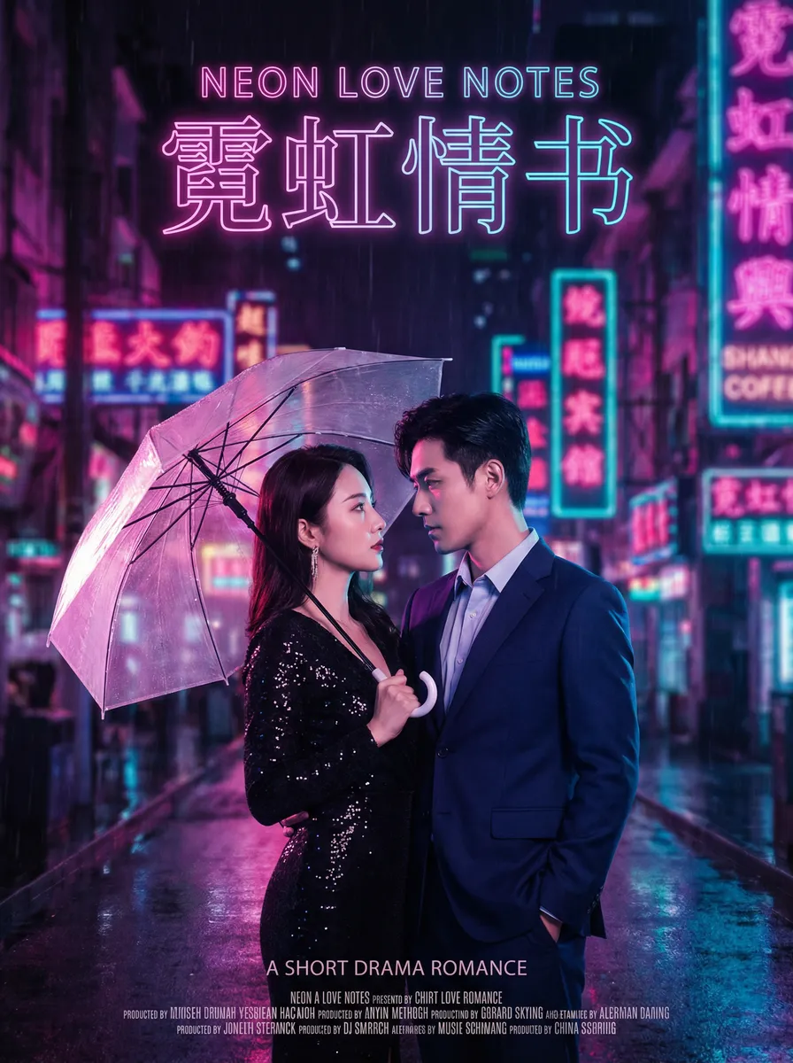 宬人网站 热播都市爱情短剧 - 霓虹情书海报